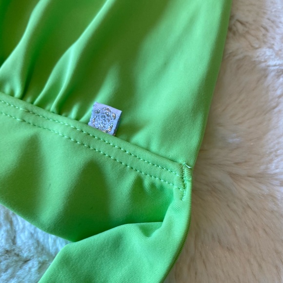 Lime green bikini top - Picture 3 of 6